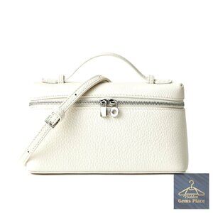 Small Genuine Leather Crossbody Bag with Top Handle Mini Purse Phone Bag